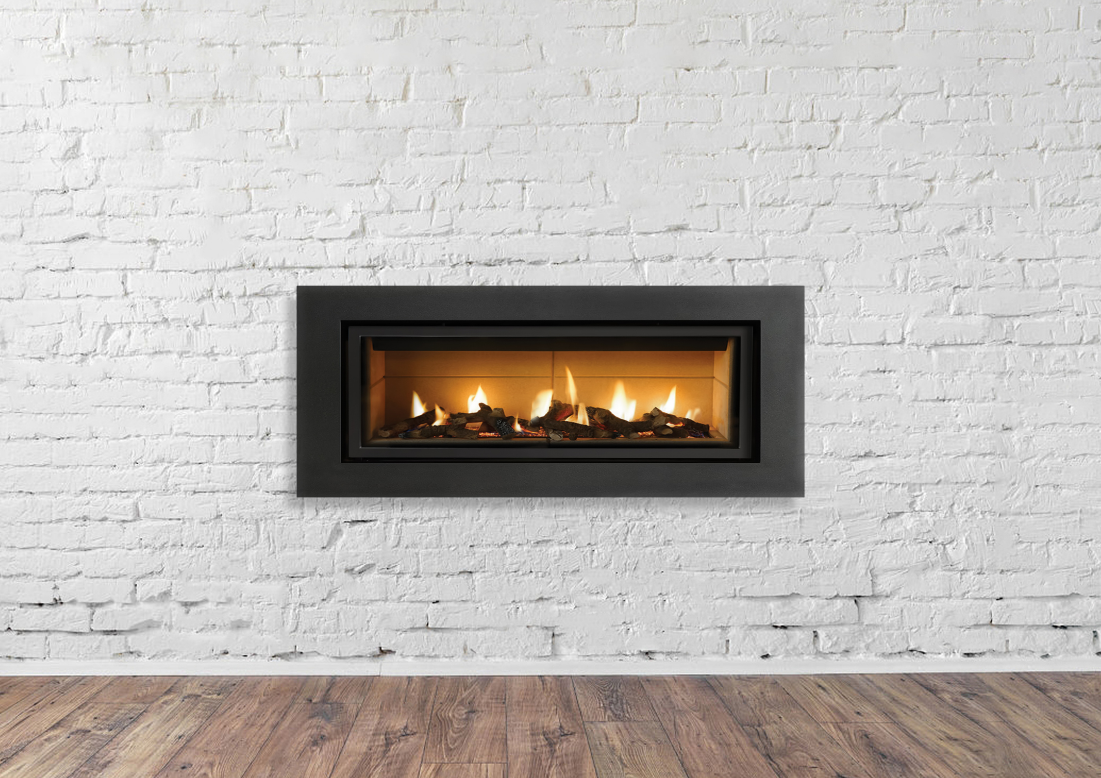 gas log fireplace installation